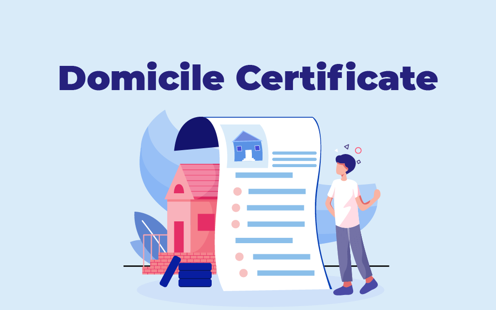 Domicile Certificate